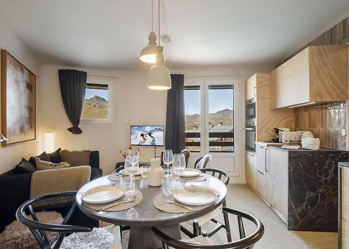 Apartman Cosy Aux Pieds Des Pistes Avec Balcon - Fr-1-640-76 Val Thorens